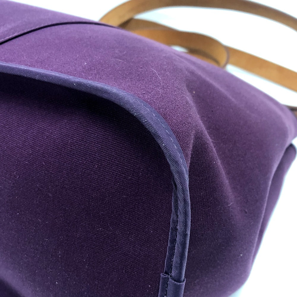 HERMES Tote Bag Towar Officier purple Kabak Elan PM Women Used