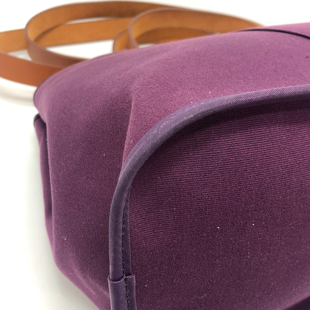 HERMES Tote Bag Towar Officier purple Kabak Elan PM Women Used