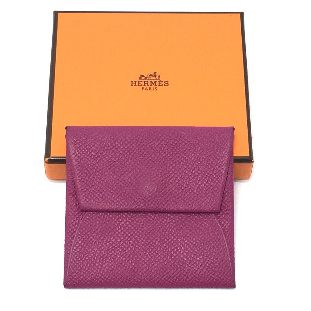 HERMES Coin case Epsom purple Epsom Bastia
