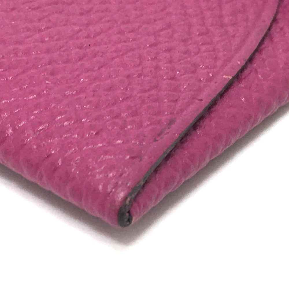 HERMES Coin case Epsom purple Epsom Bastia
