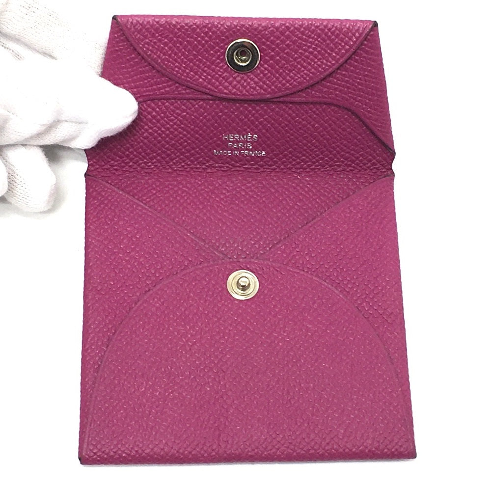 HERMES Coin case Epsom purple Epsom Bastia