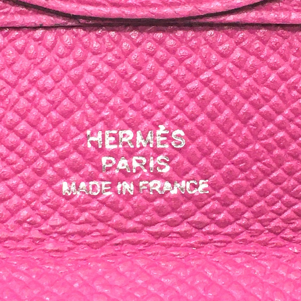 HERMES Coin case Epsom purple Epsom Bastia