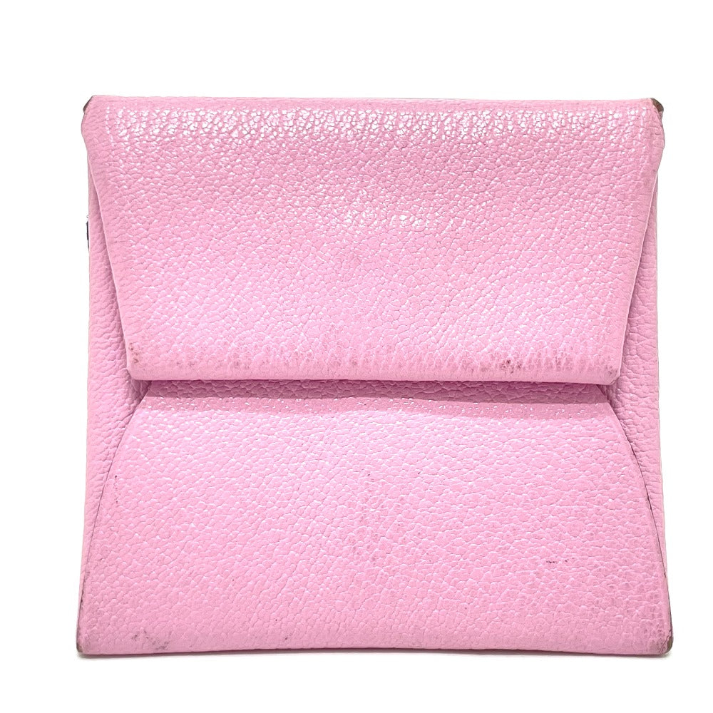 HERMES Coin case Shave pink Bastia Women Used
