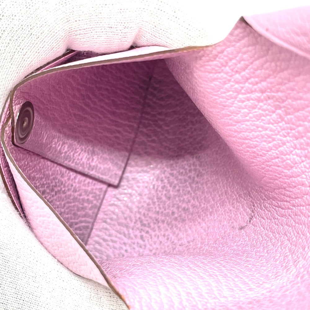 HERMES Coin case Shave pink Bastia Women Used