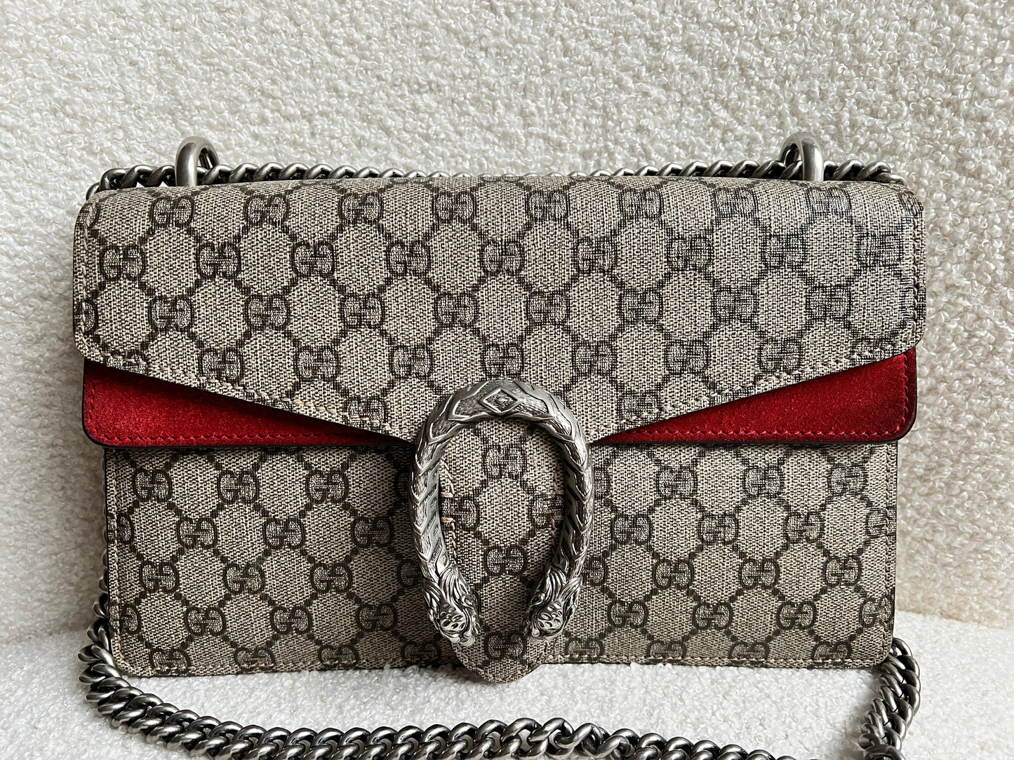Gucci Dionysus GG Supreme Small Shoulder Bag (RRP £2,220)