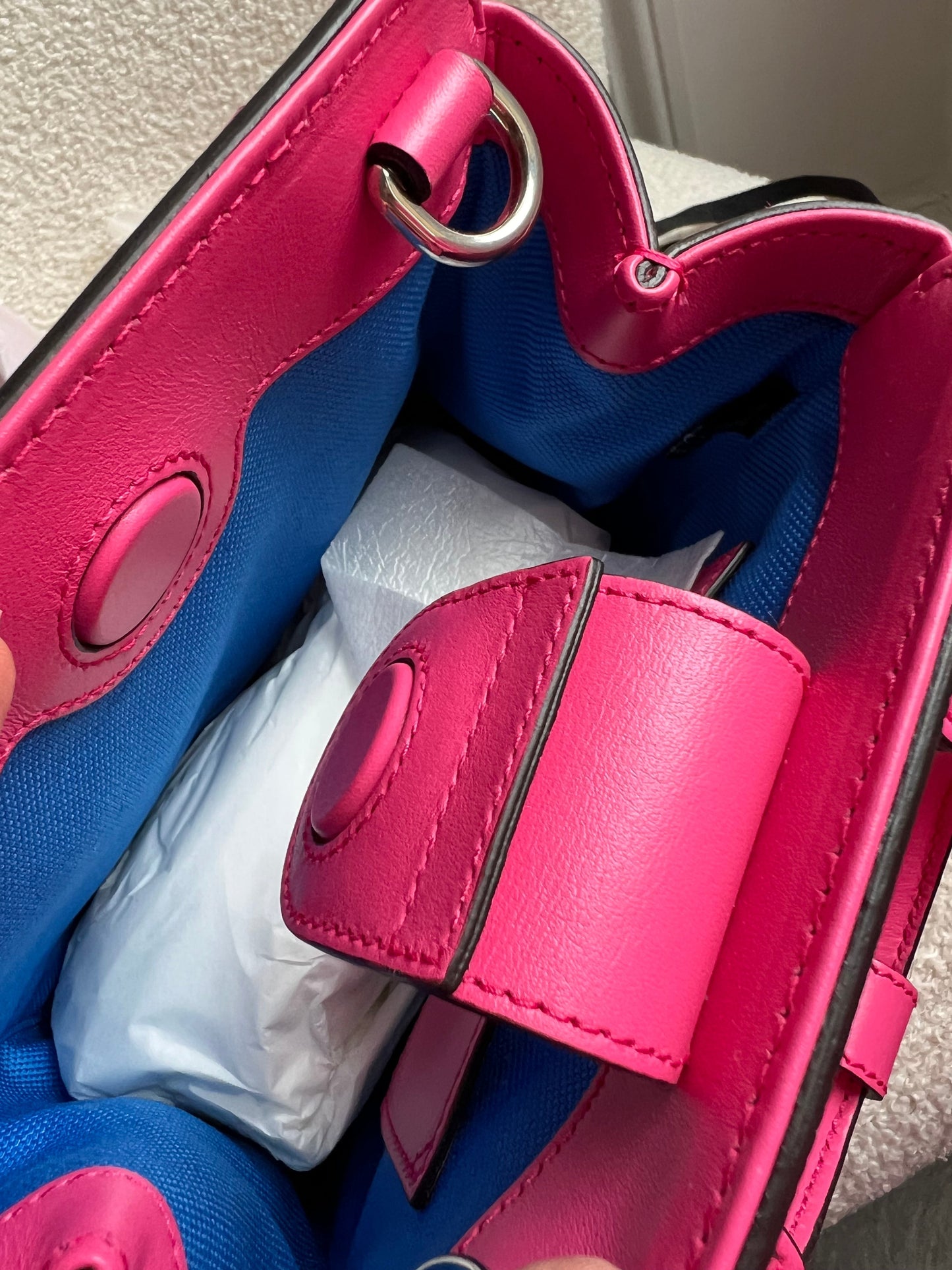 Gucci Pink Mini GG Tote Bag