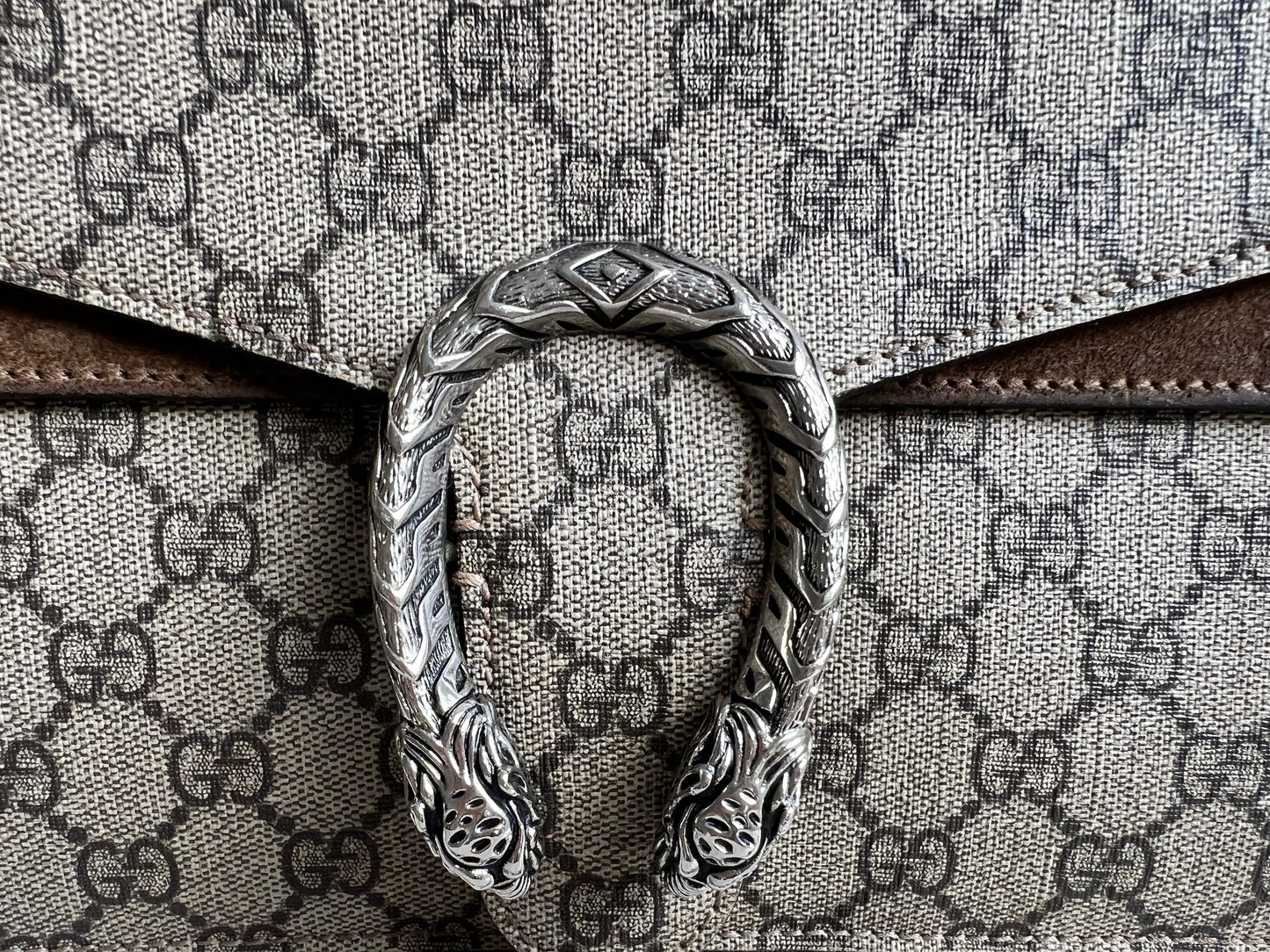 Gucci Dionysus GG Supreme Small Shoulder Bag (RRP £2,400)