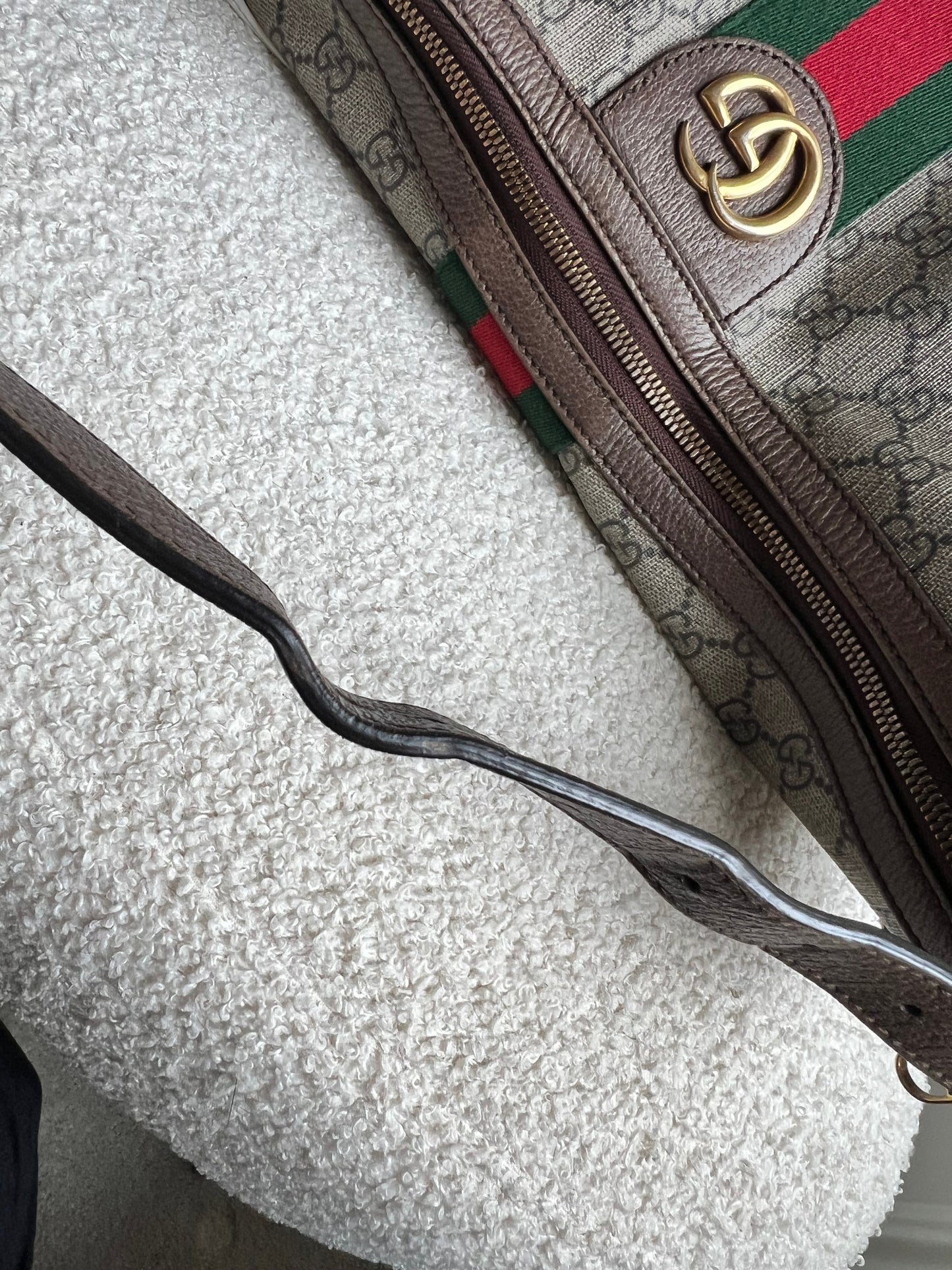 Gucci GG Supreme Ophidia Large Shoulder Bag (RRP £1090)