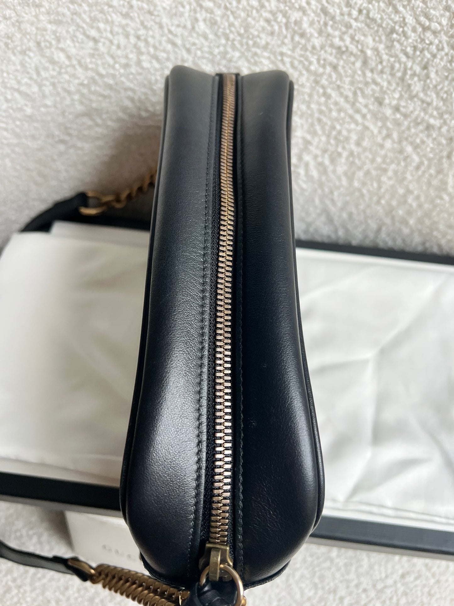 Gucci GG Black Marmont Small Shoulder Bag (RRP £1440)