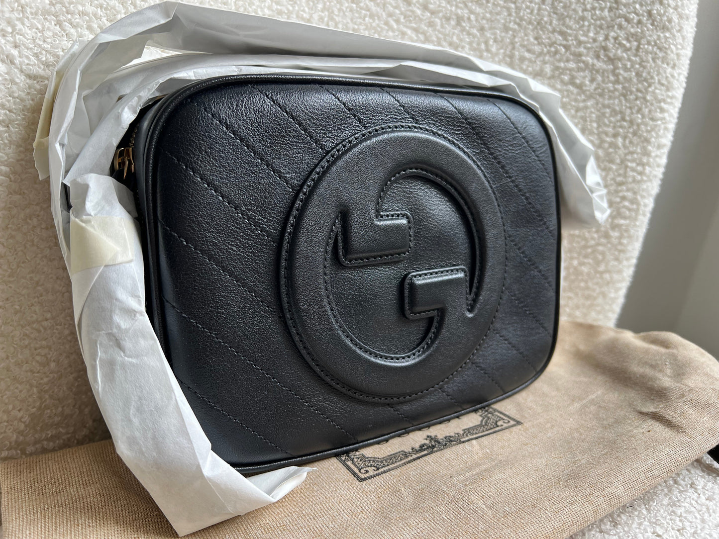 Gucci Black Small Blondie Shoulder Bag (RRP £1380)