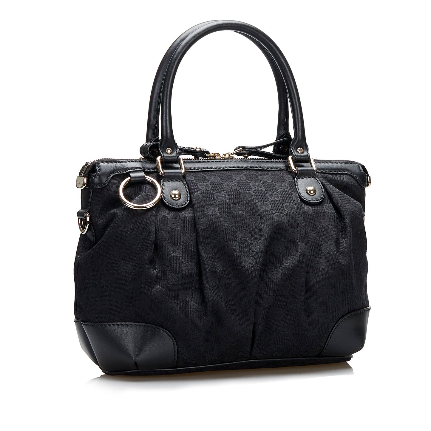 Gucci Medium GG Canvas Sukey Satchel