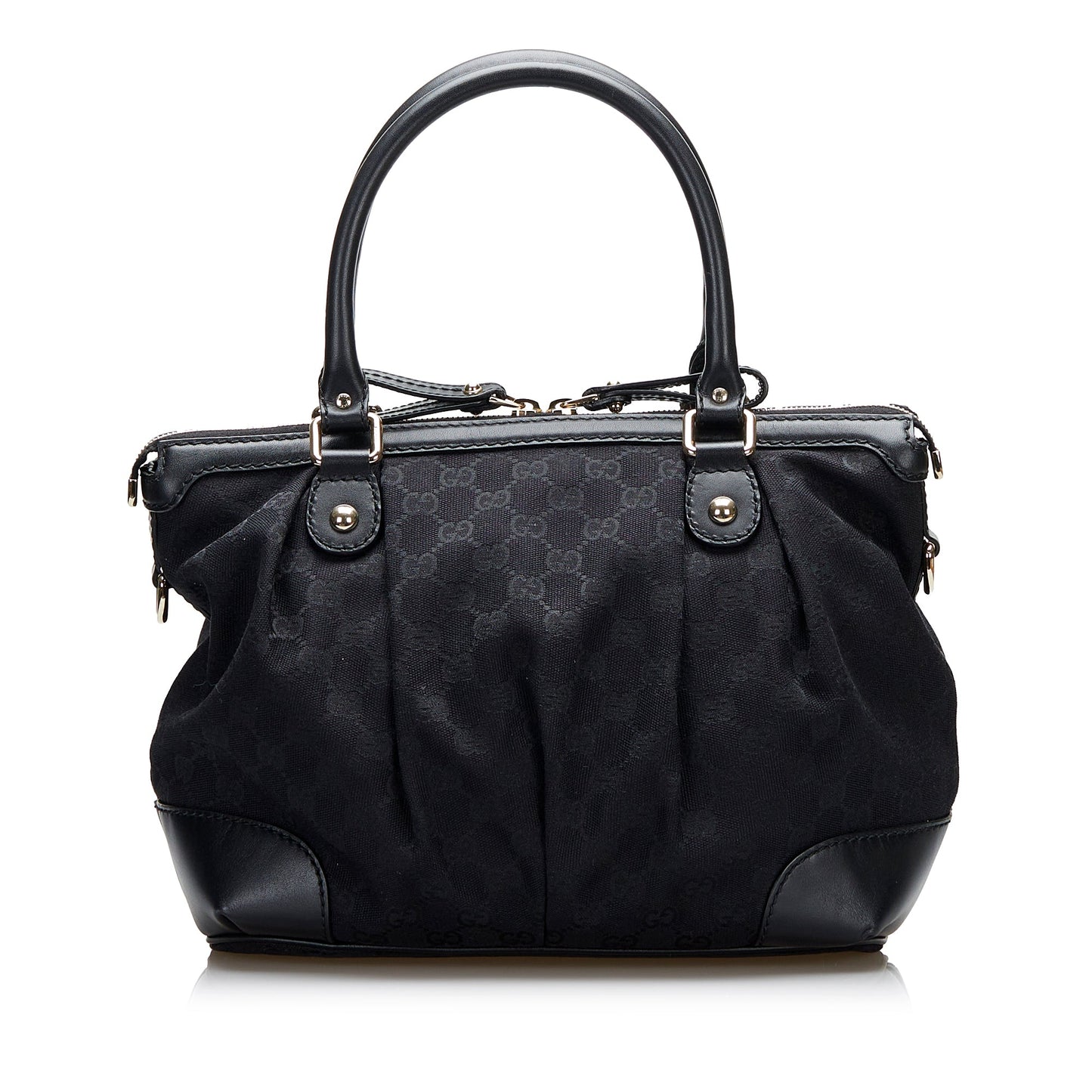 Gucci Medium GG Canvas Sukey Satchel