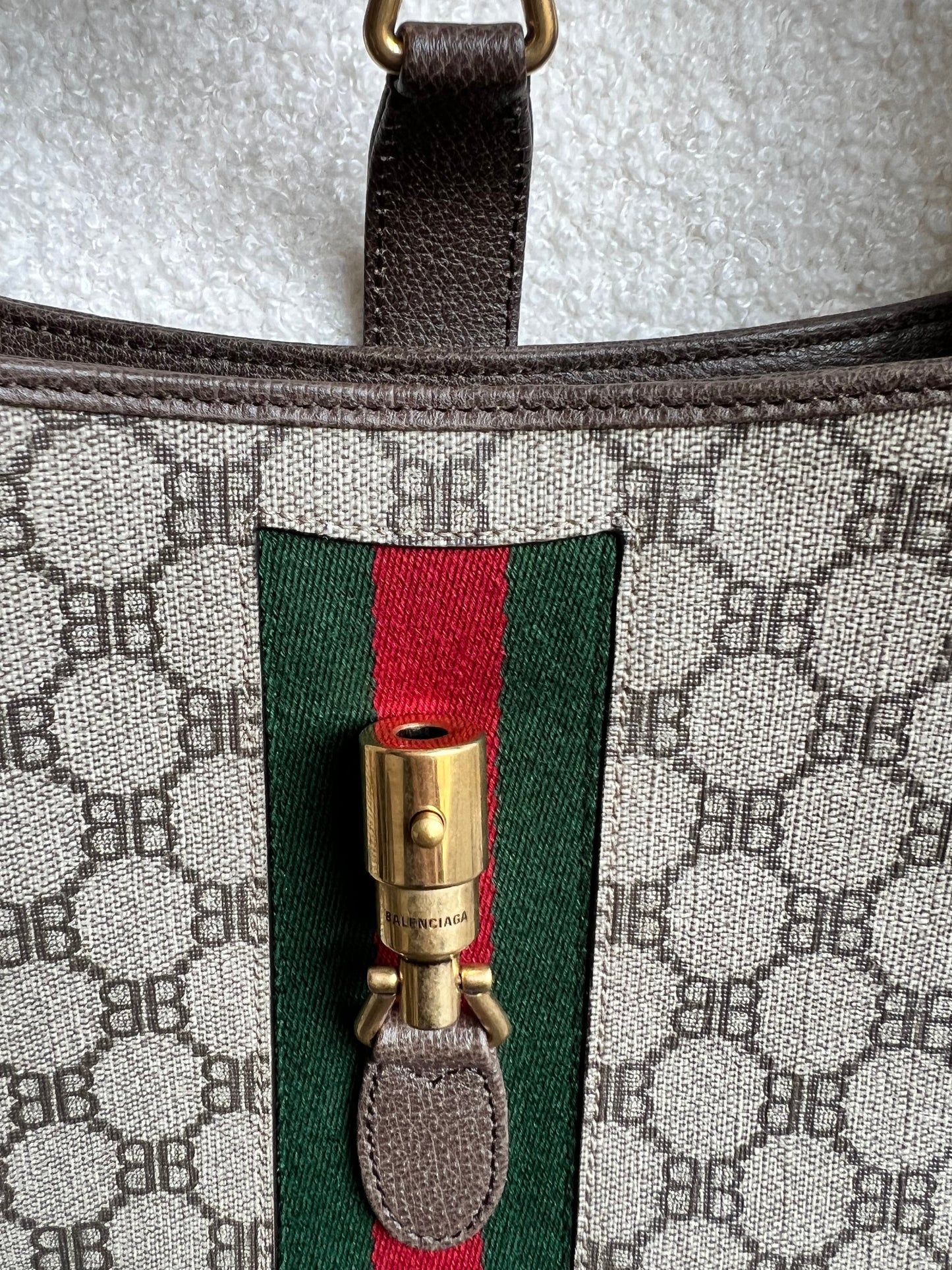 Balenciaga x Gucci Hacker Project Small Jackie Bag (RRP £1900)