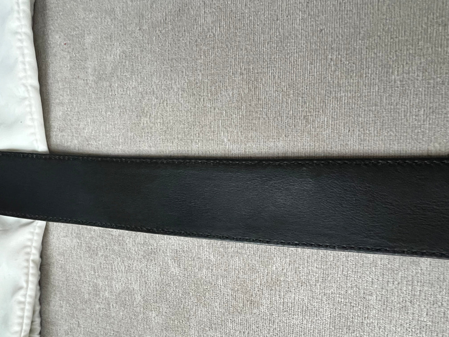 Gucci GG 2015 Re edition Marmont Black Wide Leather Belt with Gold Buckle (RRP £380)