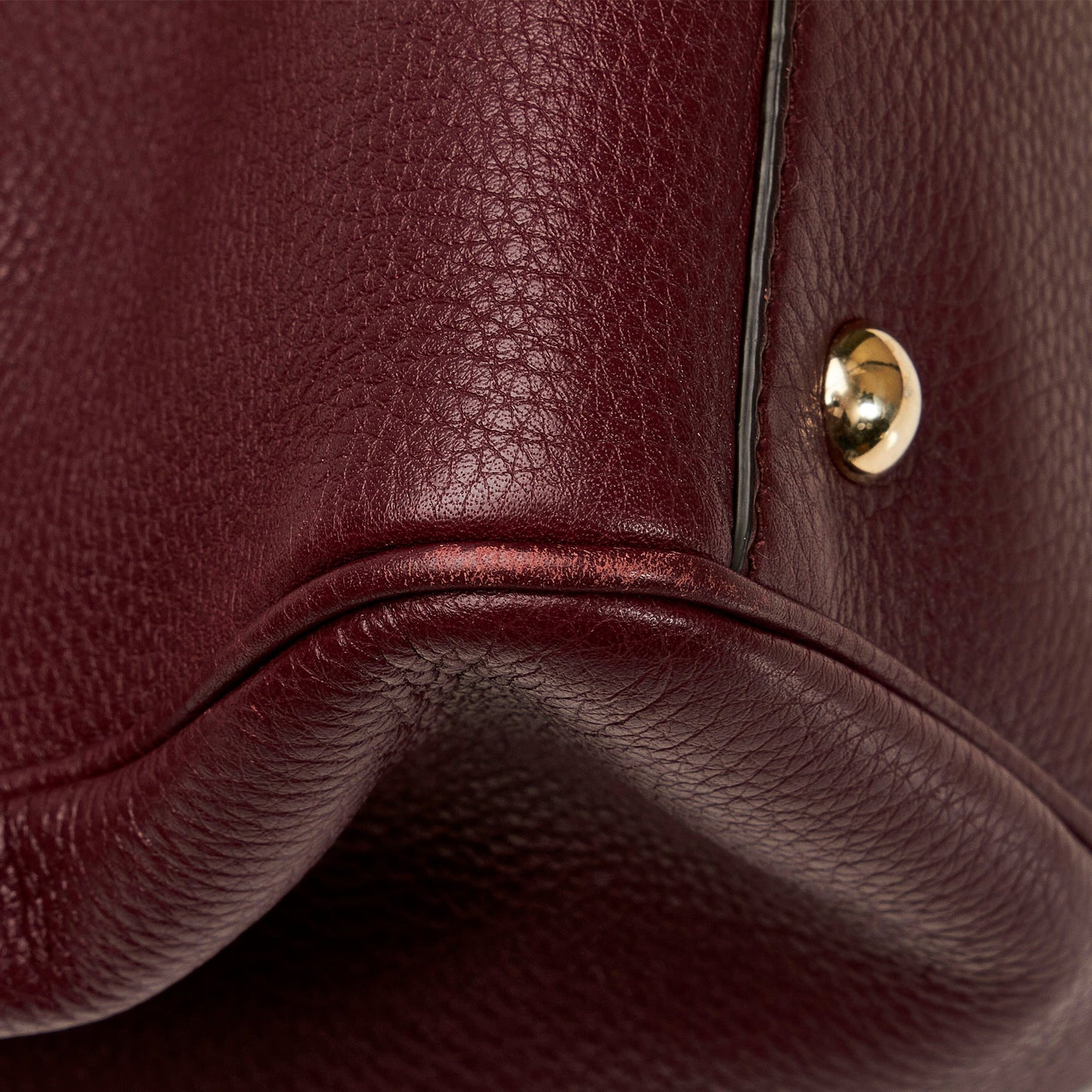Gucci Bamboo Medium Red Leather