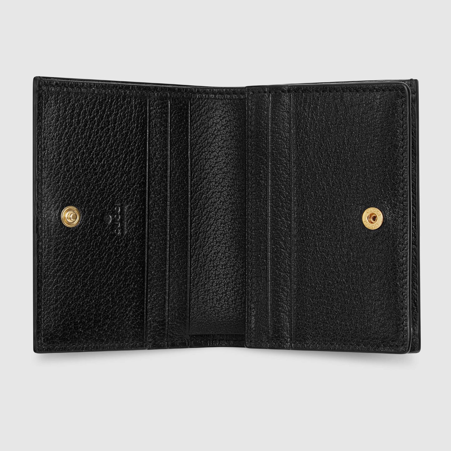 Gucci Ophidia Leather  Case Wallet Black