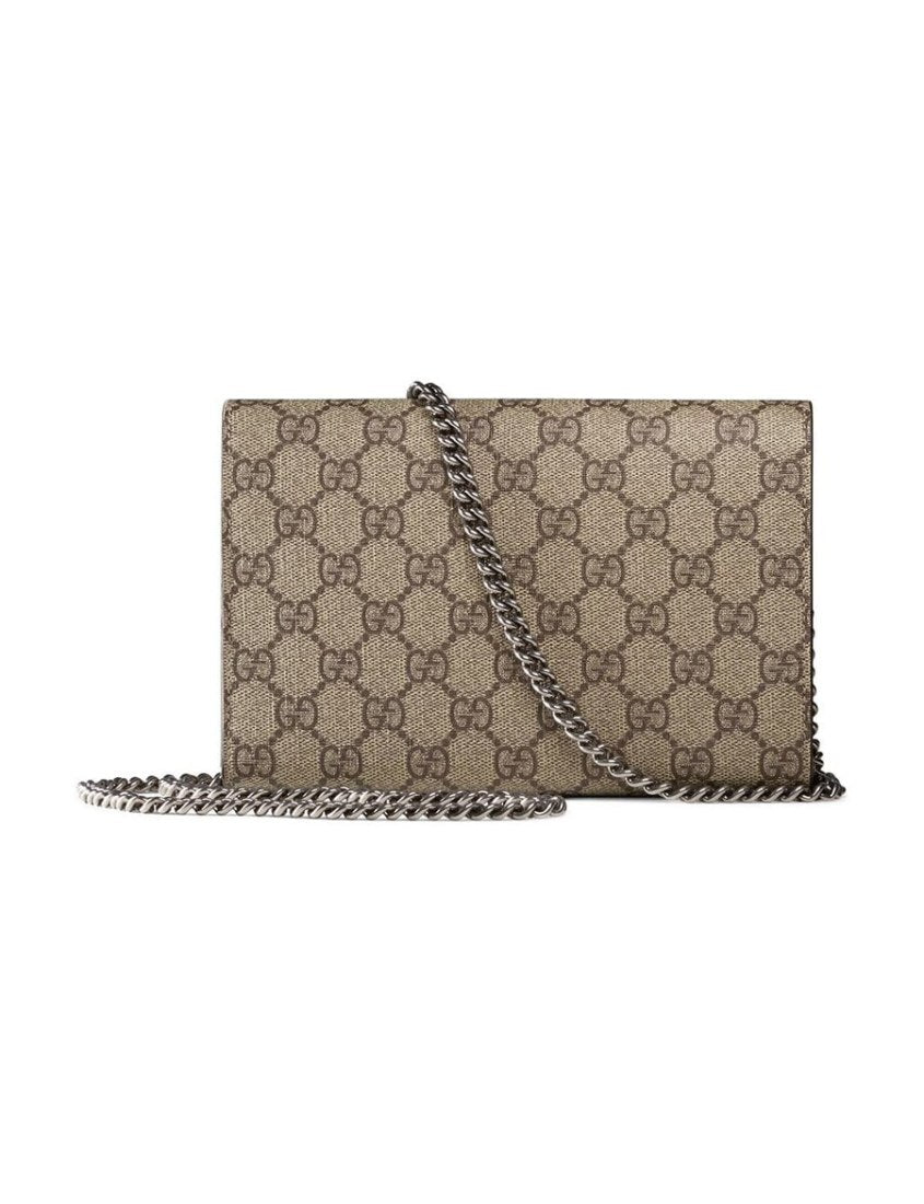 Gucci Dionysus Collection GG Supreme Canvas Chain Bag