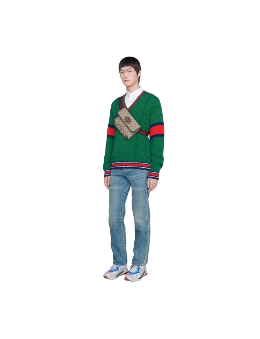 Gucci GG Supreme canvas fanny pack