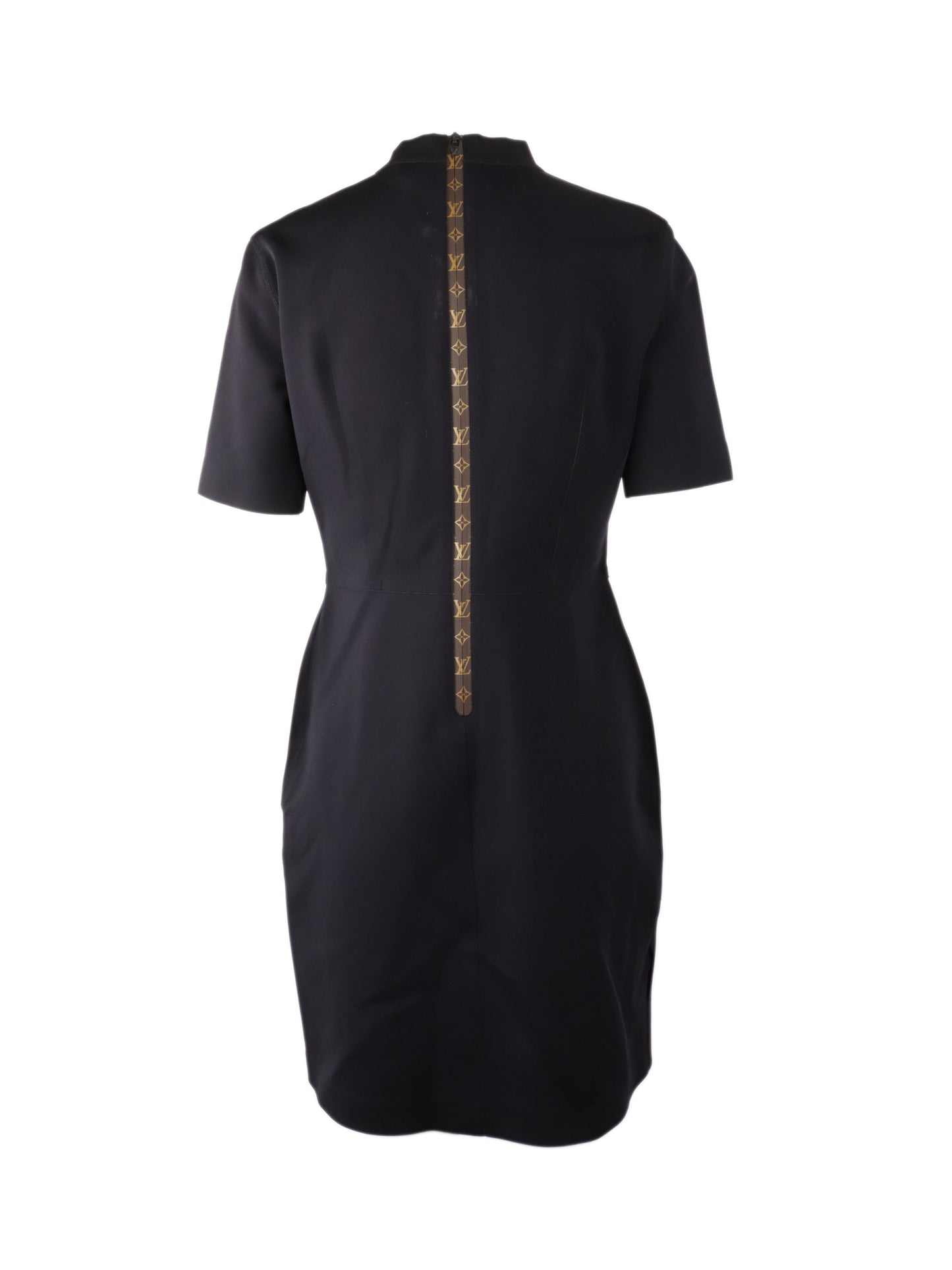 Louis Vuitton Black Mini Dress.