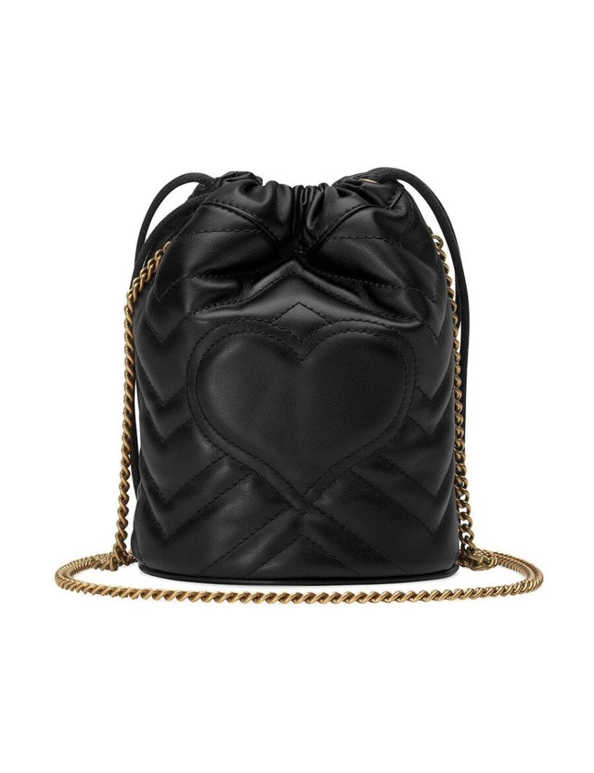 Gucci GG Marmont Collection Mini Bucket Bag