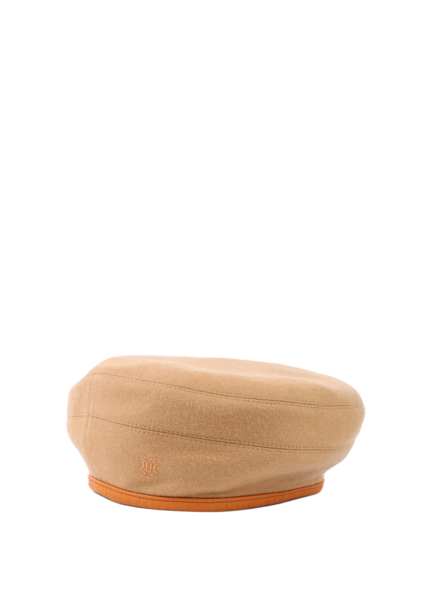 Hermes Camel Beret Size 58.