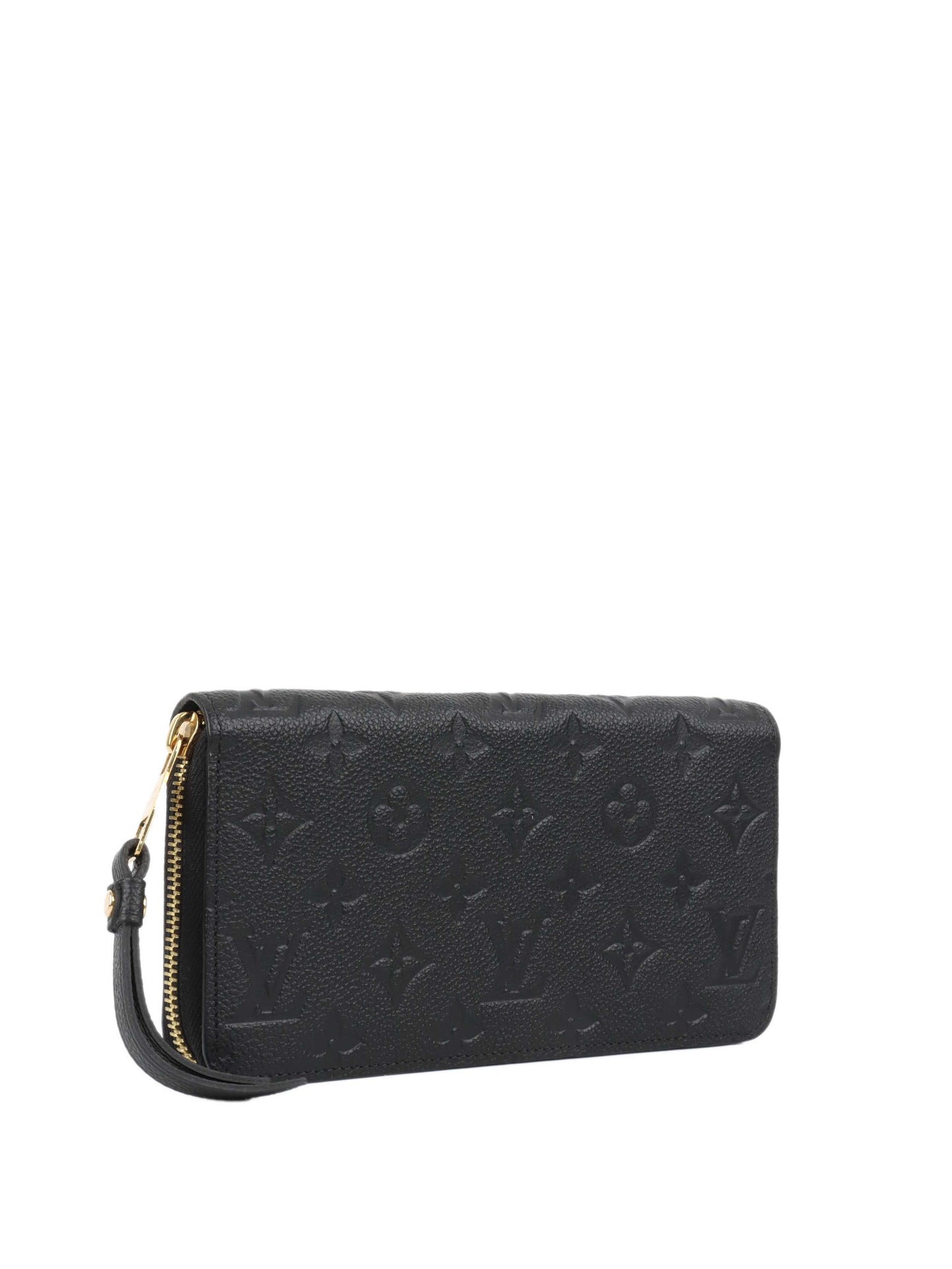 Louis Vuitton Black Empriente Leather Wallet.