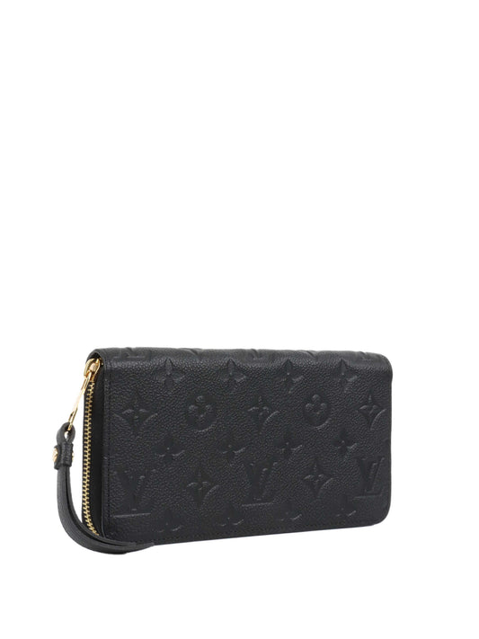 Louis Vuitton Black Empriente Leather Wallet.