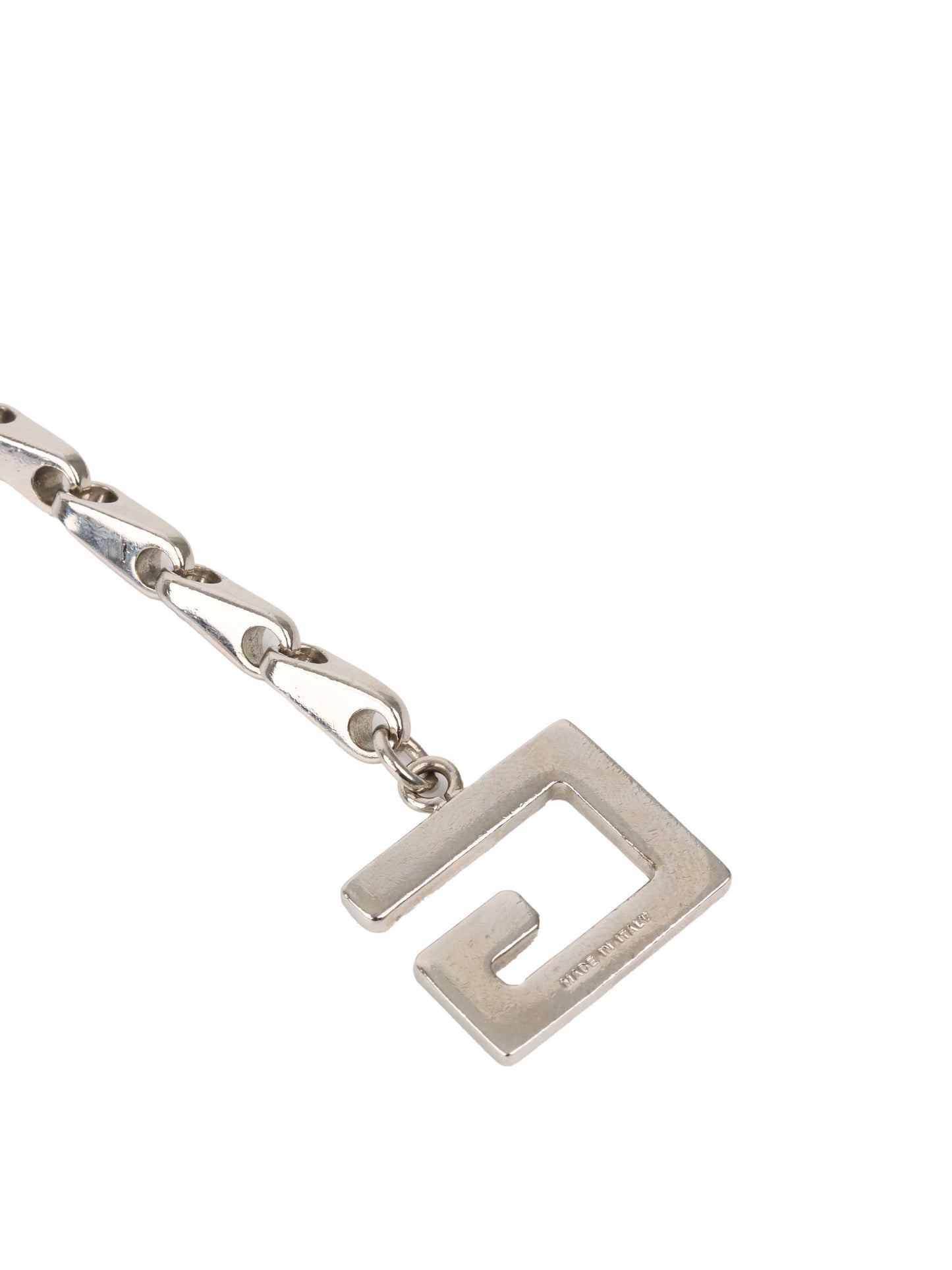Gucci Silver Chain Belt.