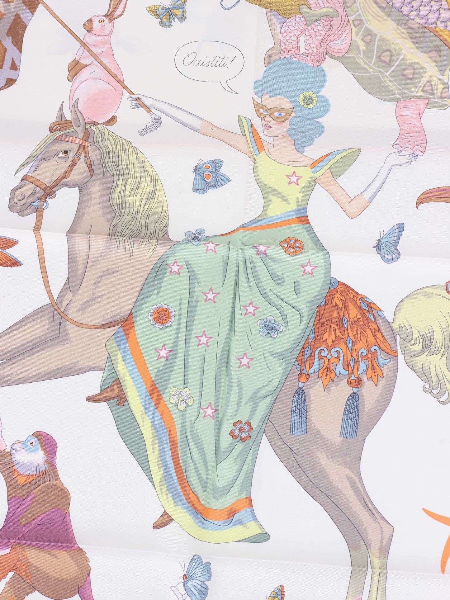 Hermes 90 x 90cm Silk Scarf.