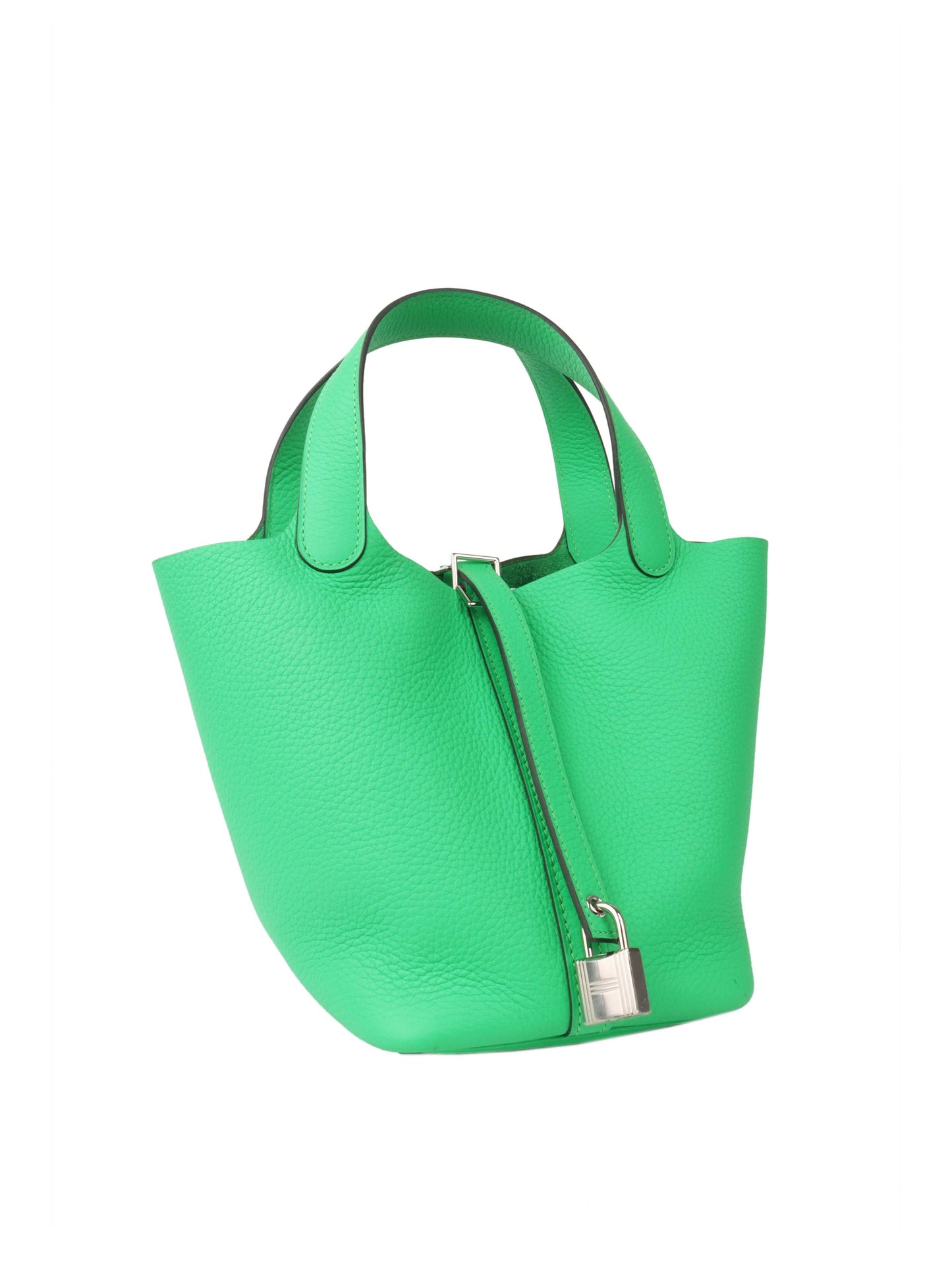 Hermes Picotin 18 TC leather Vert Comic 0Z