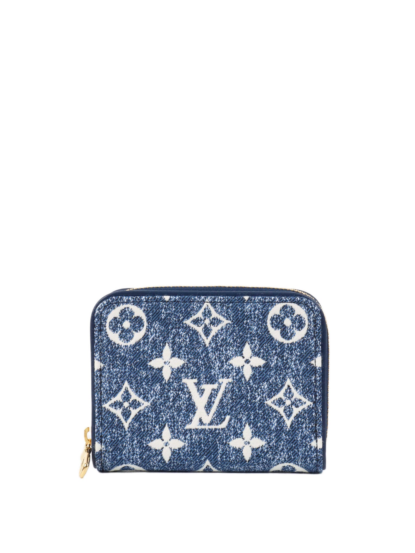 Louis Vuitton Denim Zippy Coin Pouch.