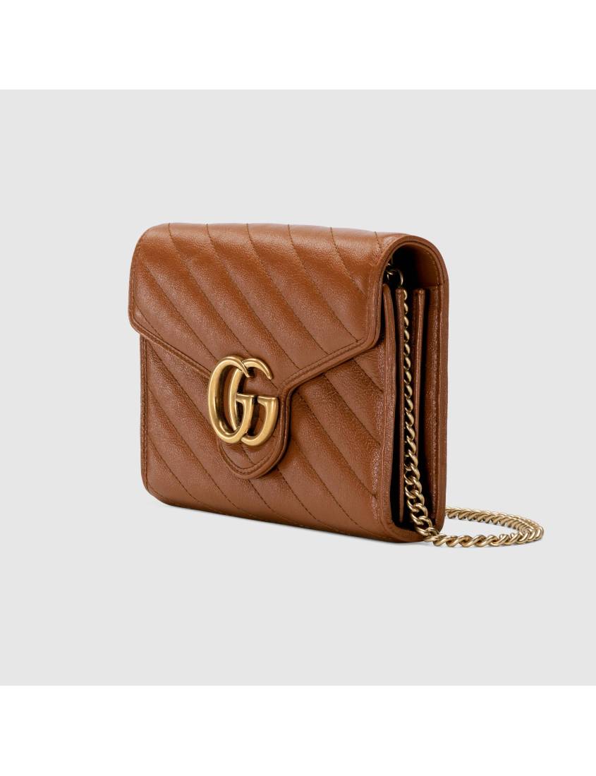 Gucci GG Marmont Collection Quilted Mini Handbag