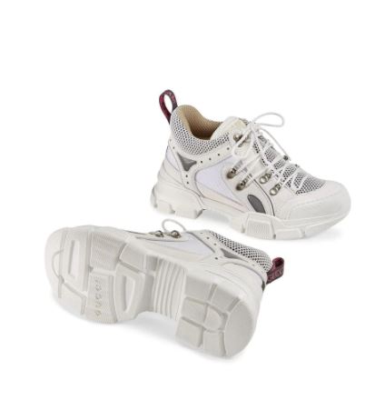 Gucci Flashtrek Leather & Mesh Sneaker