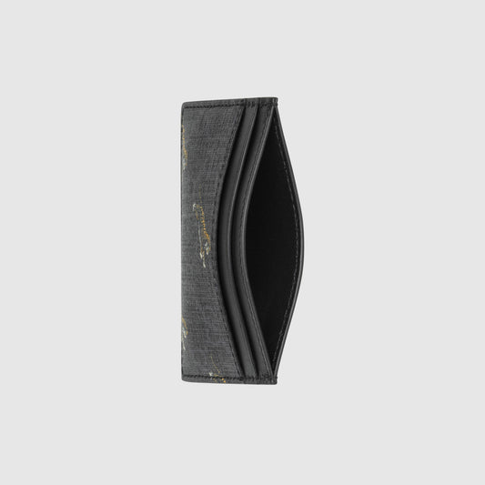 Gucci GG Card Case with Tiger Print