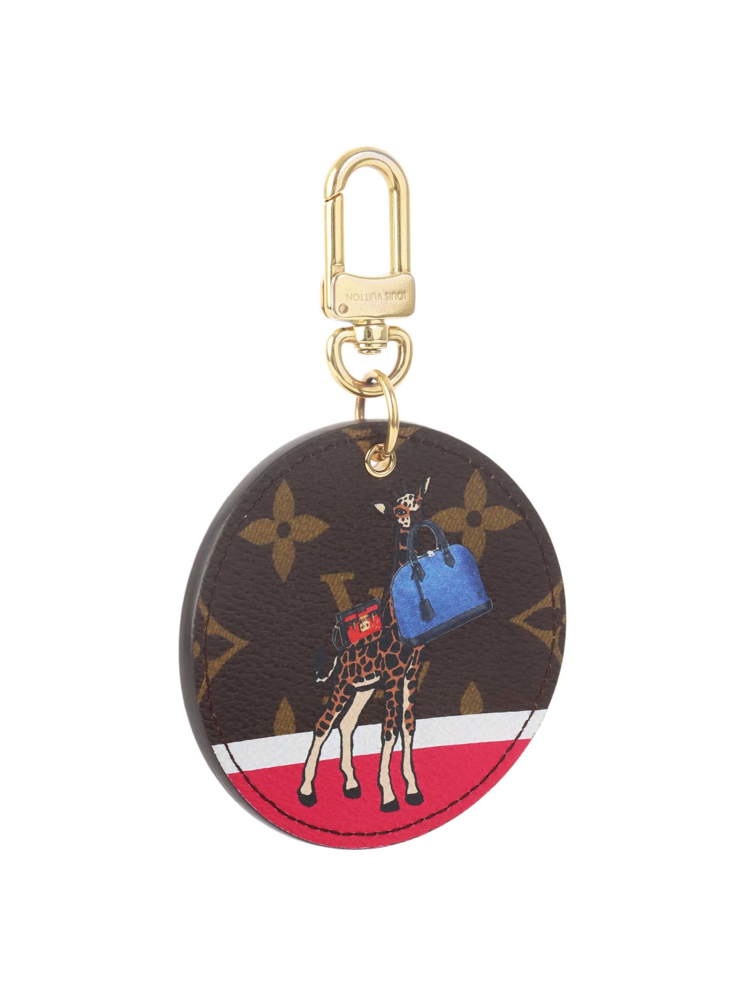 Louis Vuitton Giraffe Bag Charm.