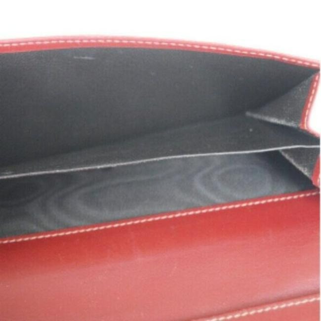 Gucci Red And Black Xl Tom Ford Checkbook Style Wallet