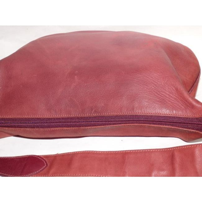 Gucci Horsebit Xl With Leather Red Suede Hobo Bag