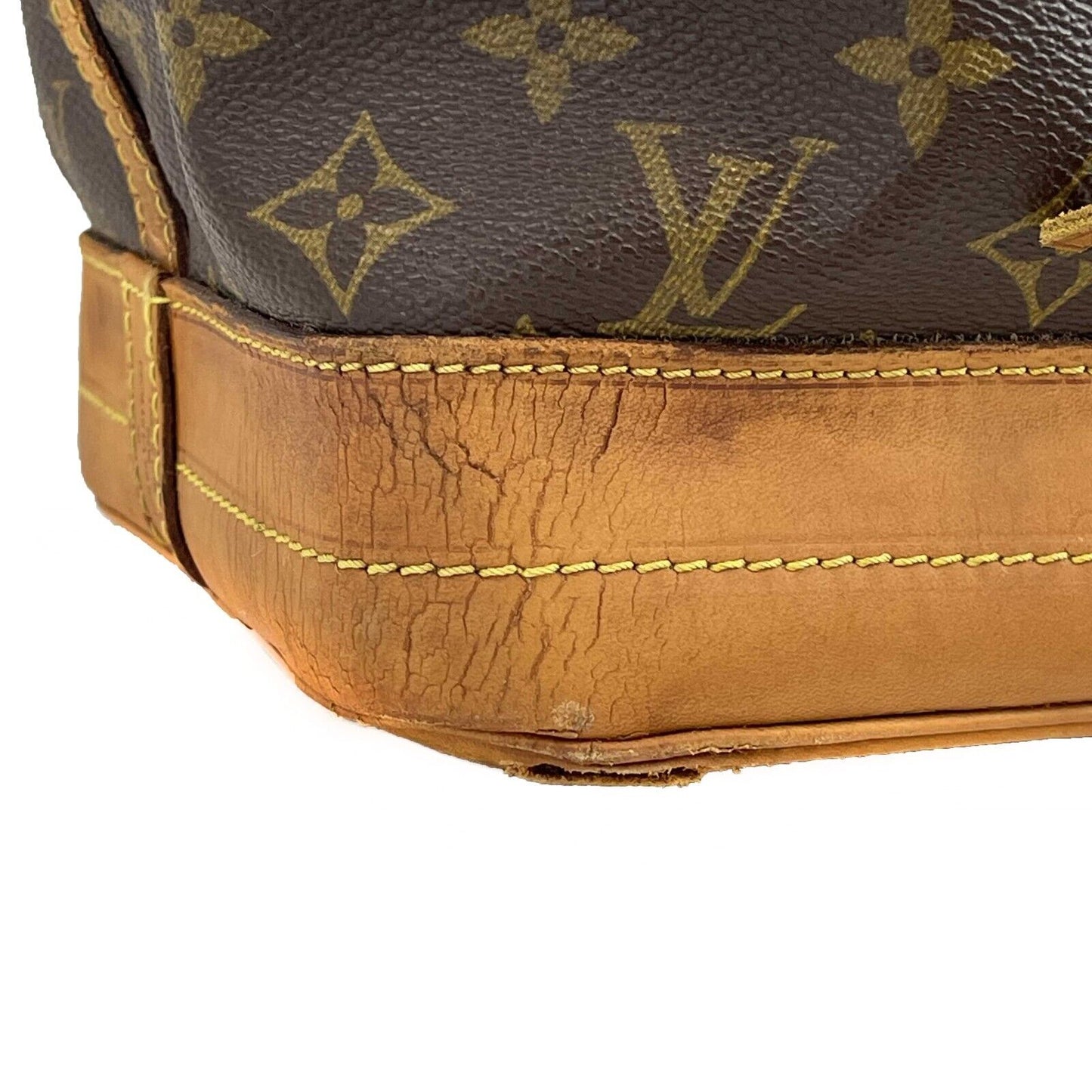 LOUIS VUITTON - Monogram Noe - Brown / Tan Canvas Bucket Bag
