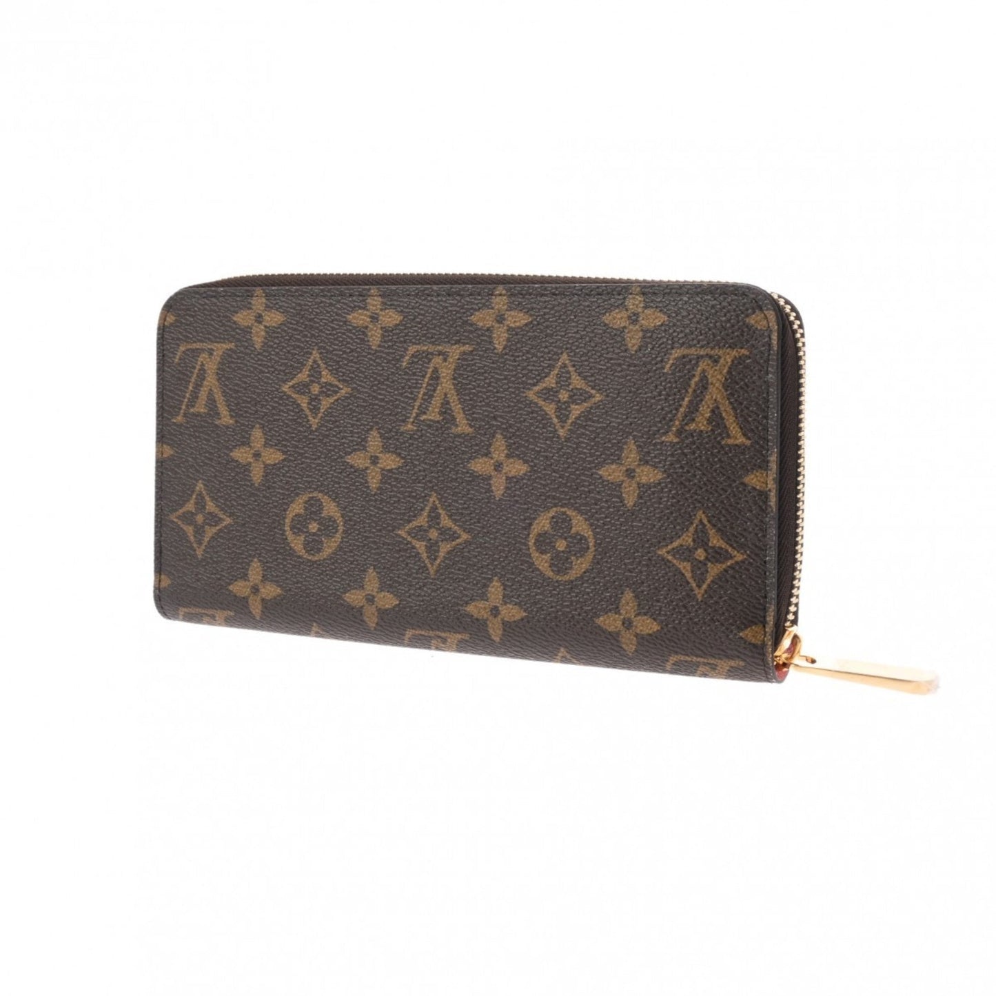 Louis Vuitton  pink Monogram Canvas Long Wallet (Bi-Fold)