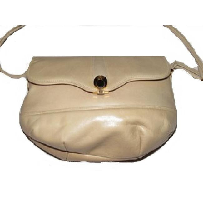 Gucci Beige Leather Shoulder Cross Body Bag