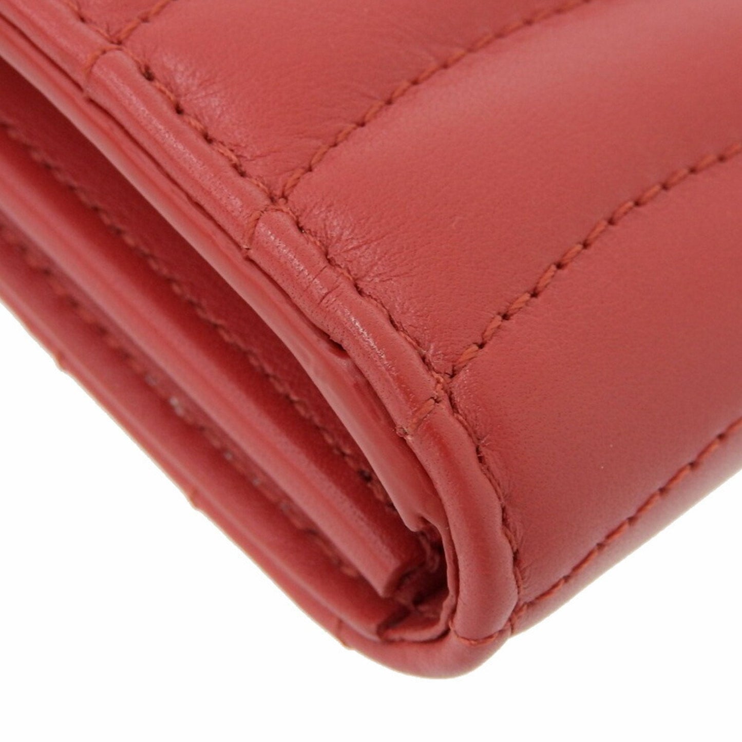 Louis Vuitton  Leather Long Wallet (Bi-Fold)