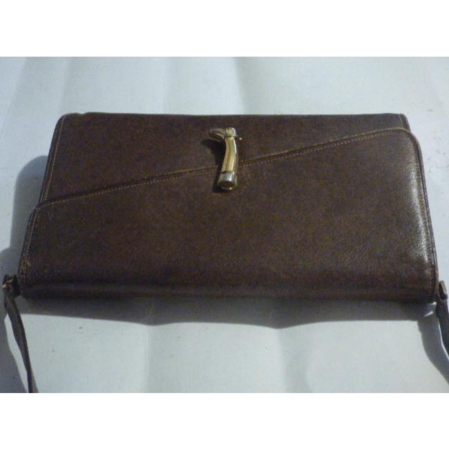 Gucci Vintage Pursesdesigner Purses Brown Leather Shoulder Bag