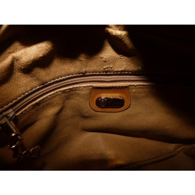 Gucci Supreme Shoulder Micro Guccissima Print Dual Strap Brown Leather And Gg Leather Cross Body