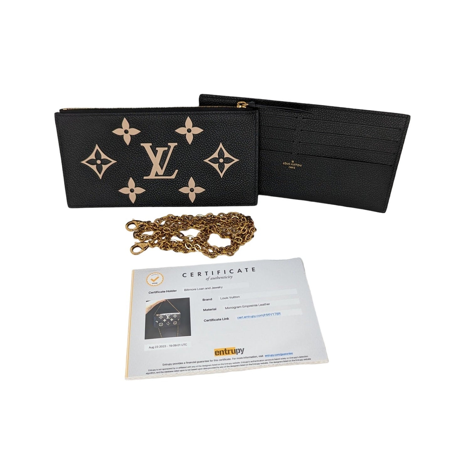 Louis Vuitton Empreinte Giant Monogram Félicie Pochette w/ Inserts