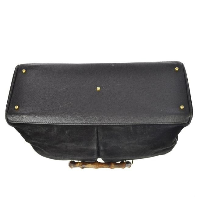 Gucci Xl Vintage Pursesdesigner Purses Black Leather Satchel