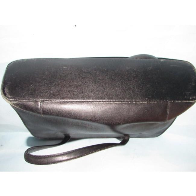 Gucci Vintage Pursesdesigner Purses Black Matte Leather Satchel
