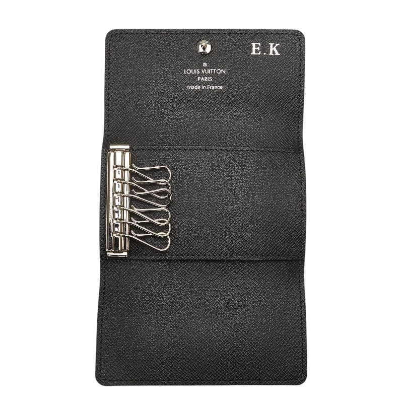 Louis Vuitton Graphite Multicle 6 Keycase N62662 Black PVC Leather  Louis Vuitton