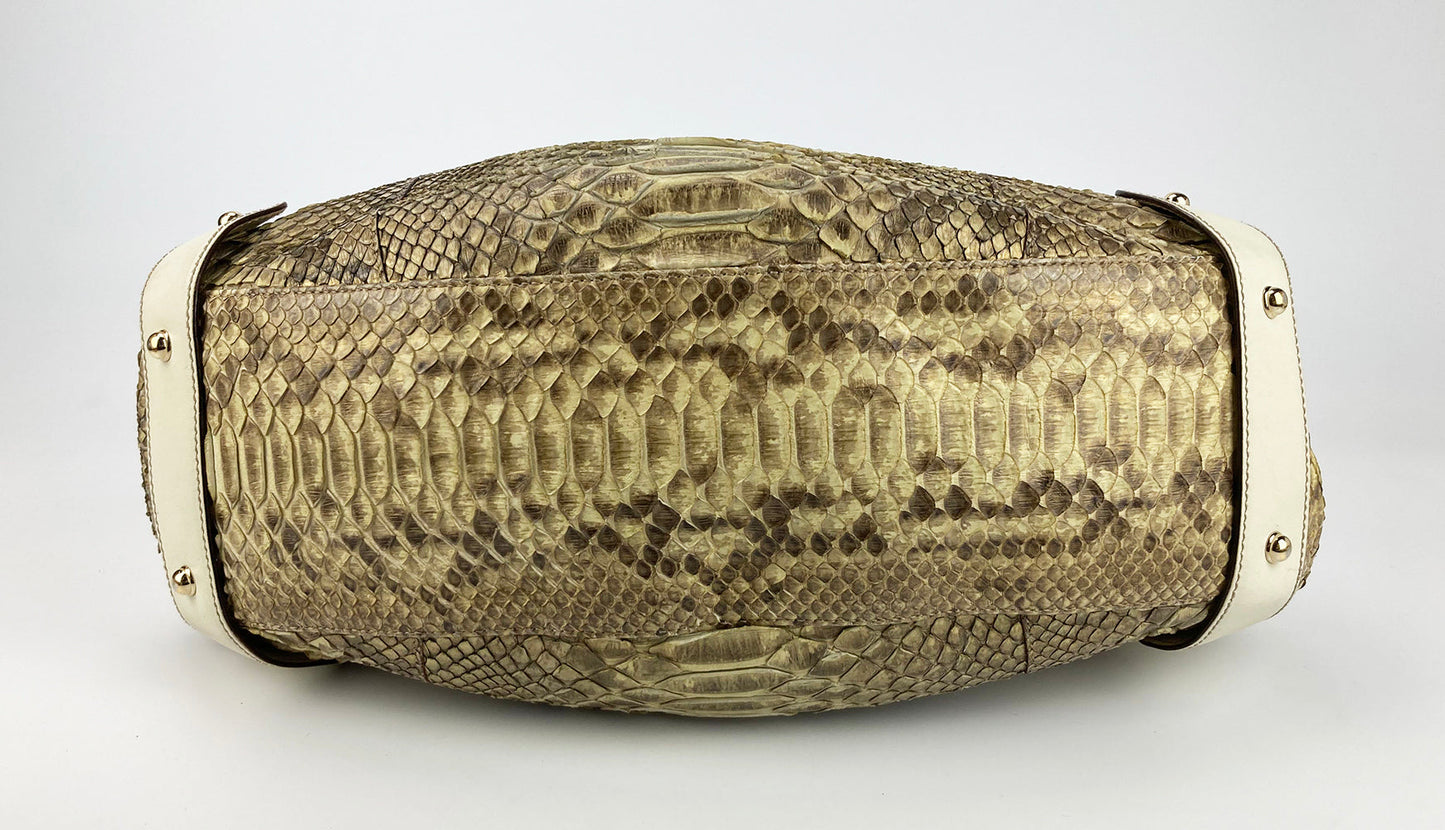 Gucci Python Pelham Shoulder Bag