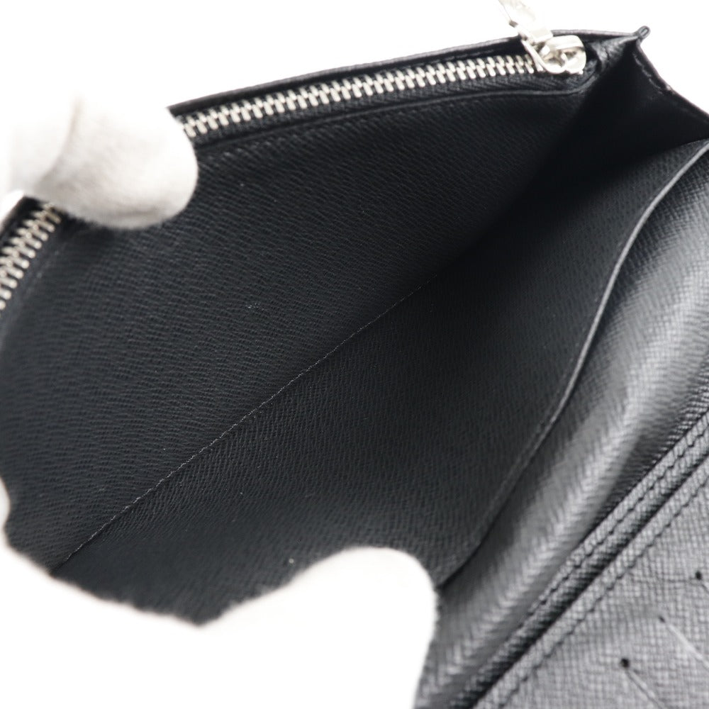 Louis Vuitton Black Leather Brazza wallet accessories