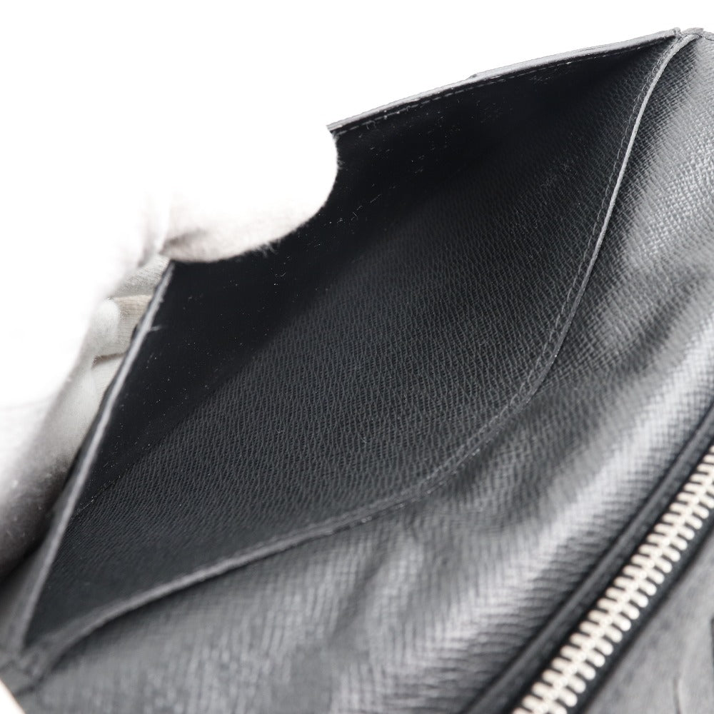 Louis Vuitton Black Leather Brazza wallet accessories